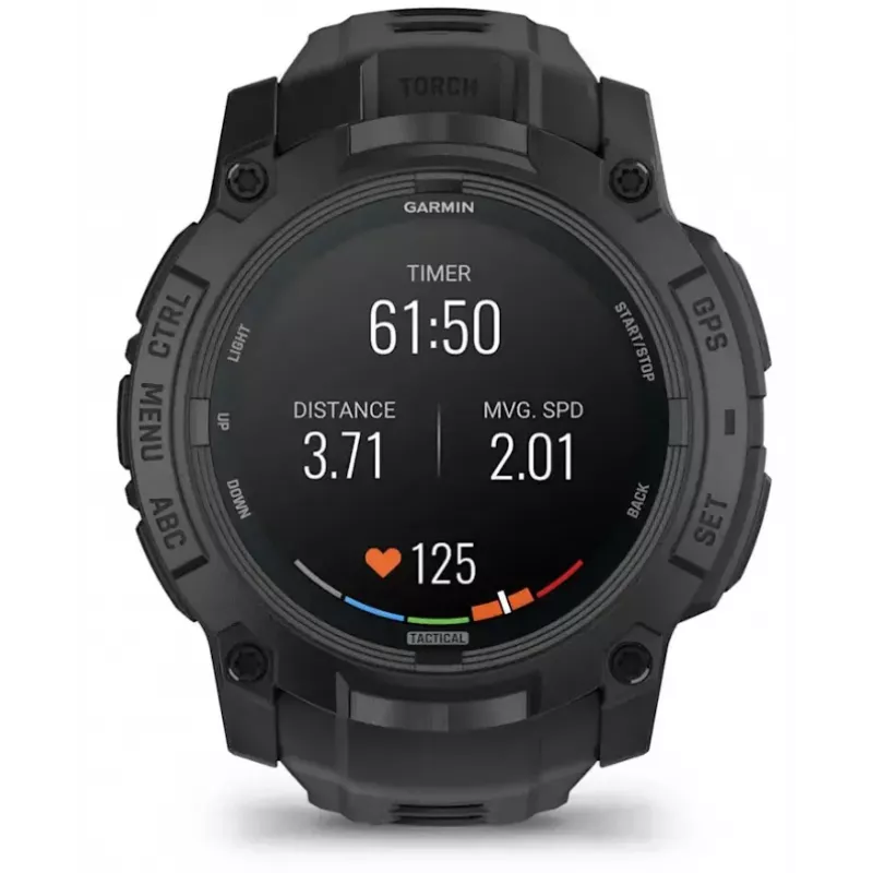 Smartwatch Garmin Instinct 3 Tactical Edition Μαύρο