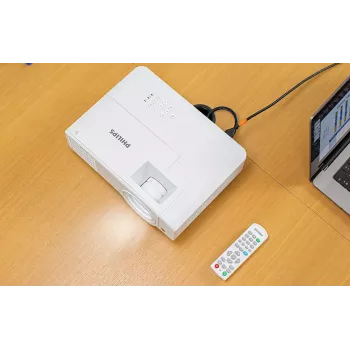 Philips ProPix 650 Τυπικός προβολέας 4000 ANSI Lumen DLP WXGA (1280x800) 3D Λευκό