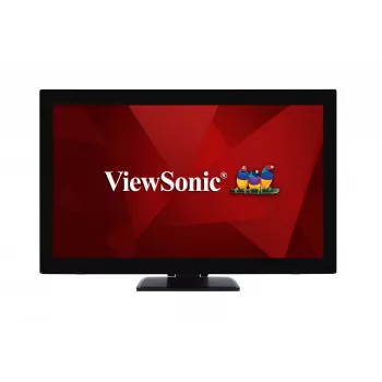 Viewsonic TD2760 Οθόνη υπολογιστή 68,6 cm (27 ίντσες) 1920 x 1080 Pixel Full HD LED Touchscreen Πολλαπλών χρηστών Μαύρο
