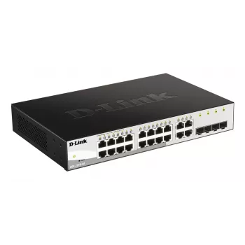D-Link 20-Port Gigabit Smart Managed Switch συμπεριλαμβανομένων 4 SFP-Ports