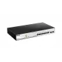 D-Link 10-Port Gigabit PoE+ Smart Managed Switch συμπεριλαμβανομένων 2 SFP-Ports