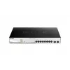 D-Link 10-Port Gigabit PoE+ Smart Managed Switch συμπεριλαμβανομένων 2 SFP-Ports