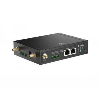 D-Link 4G LTE IIoT Gateway, Gateway κινητής τηλεφωνίας, Μαύρο, 4G, LTE, LTE, MicroSD (TransFlash), Εξωτερικό