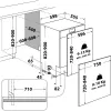 Whirlpool WH8IC15B4M6LHC0 πλήρως εντοιχιζόμενο 15 σερβίτσια