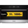 Whirlpool WMD54MX Μαύρος, Ανοξείδωτος χάλυβας Φούρνος μικροκυμάτων με γκριλ Εντοιχιζόμενος 31 L 1000 W