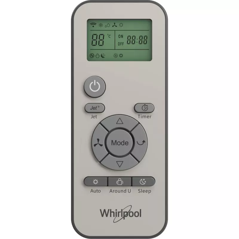 Whirlpool PACF212CO W φορητός κλιματισμός 61 dB Λευκό