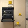 Whirlpool OMSK58RU1SB 71 L Μαύρο