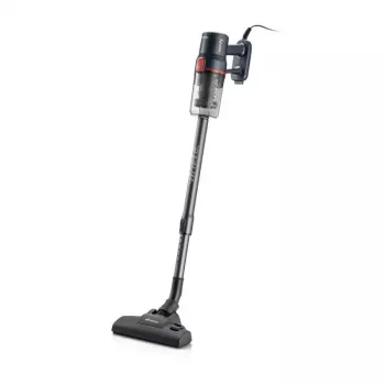 Ariete 2708 Handy Force One, Ηλεκτρικό σκουπάκι και επαναφορτιζόμενη σκούπα χειρός, 600W, 2 σε 1, Τεχνολογία κυκλώνα, Χωρίς σακούλα, Δοχείο 0,6L, Φίλτρο HEPA.