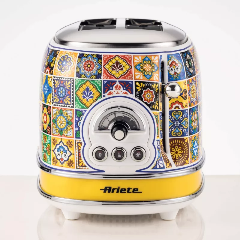 Ariete 0155/0P 6 2 φέτες 810 W Μπλε, Κίτρινο