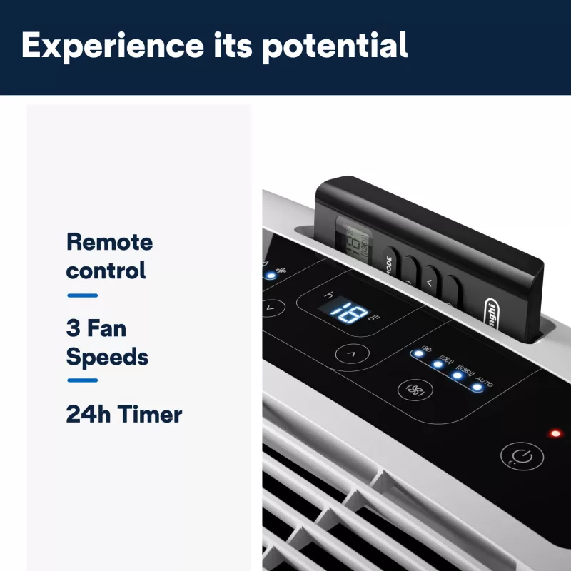 De’Longhi PAC EM82 φορητό κλιματιστικό 63 dB 1000 W Λευκό