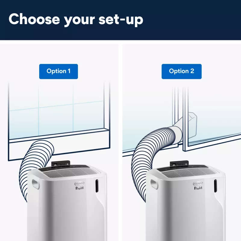 De’Longhi PAC EM82 φορητό κλιματιστικό 63 dB 1000 W Λευκό