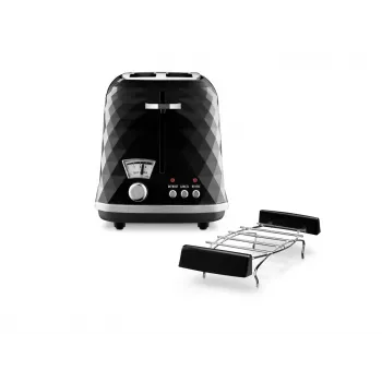 De’Longhi Brilliante 2 φέτες 900 W Μαύρο