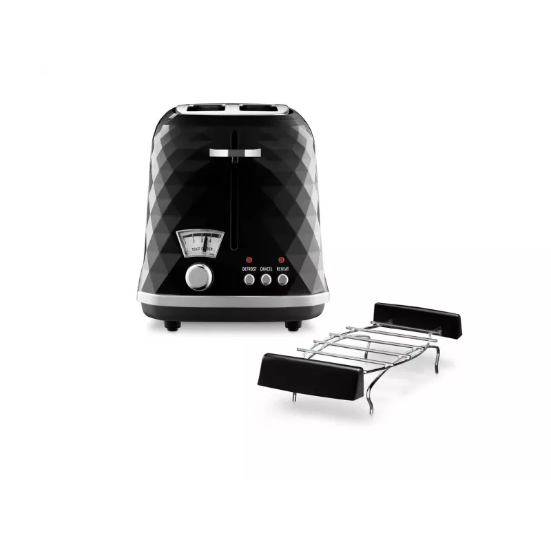 De’Longhi Brilliante 2 φέτες 900 W Μαύρο