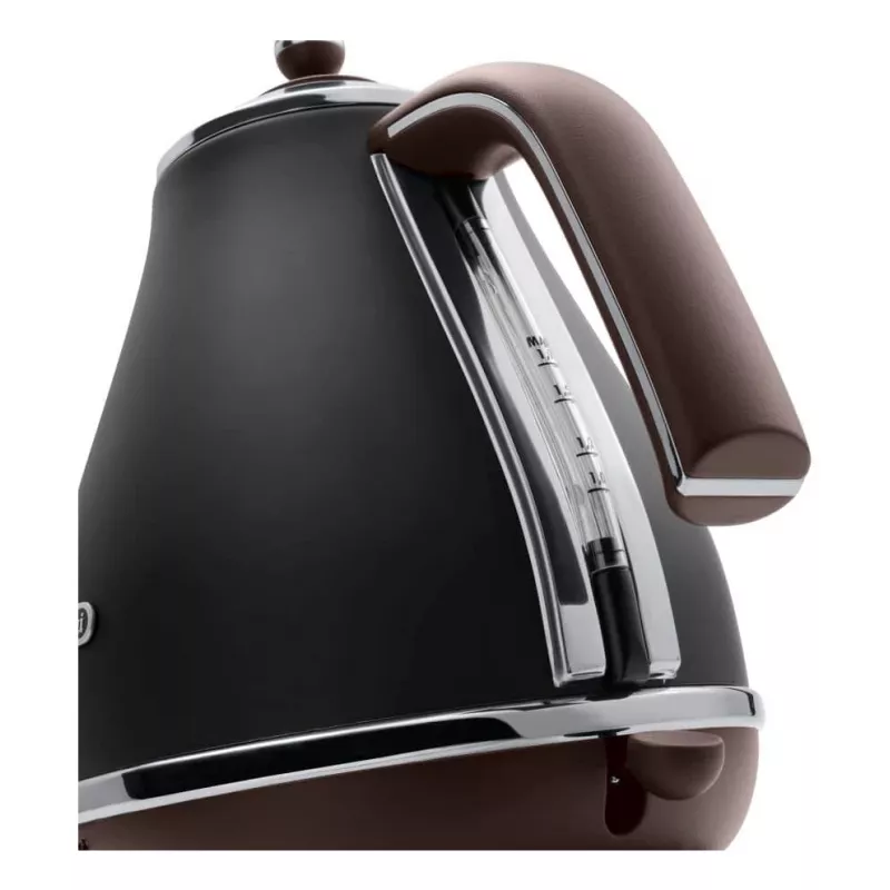 De’Longhi KBOV 2001.BK Βραστήρας 1,7 l 2000 W Μαύρο, Καφέ