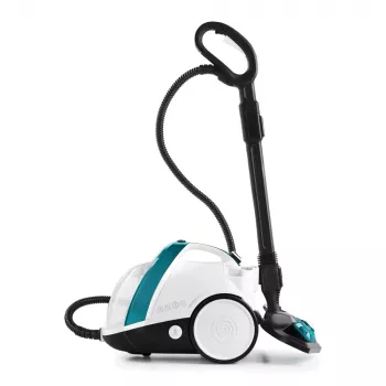 Polti Vaporetto Smart 100_T Κυλινδρικός καθαριστής ατμού 1500 W Μπλε, Λευκό