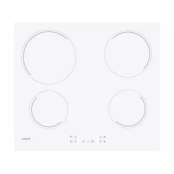 Candy Idea CH64CCW Λευκή Εντοιχιζόμενη Κεραμική Εστία 4 Ζώνη(-ες)