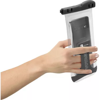 Cellularline Voyager - Καθολική αδιάβροχη θήκη smartphone, θήκη τσάντας, Καθολική, Καθολική, 80 x 165 mm, Μαύρη