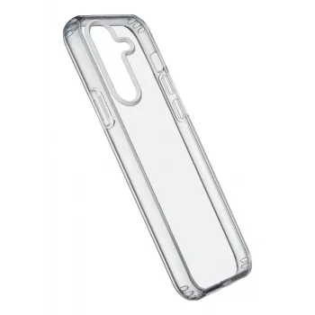 Cellularline Clear Protect – Σκληρή θήκη για Galaxy S24 με λαστιχένια πλαίσια