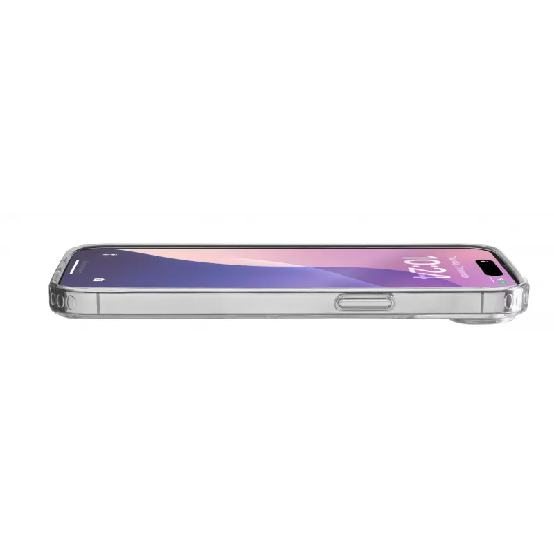 Cellularline Clear Protect - Σκληρή θήκη για iPhone 16e/17e με λαστιχένια πλαίσια