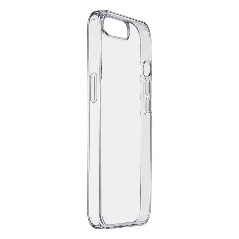 Cellularline Clear Protect - Σκληρή θήκη για iPhone 16e/17e με λαστιχένια πλαίσια