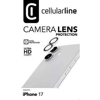 Cellularline Φακός κάμερας - Προστασία για την κάμερα του iPhone 17
