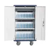 Techly I-CABINET-30DUTY φορητό καρότσι/ντουλάπι διαχείρισης συσκευών Λευκό, Μπλε