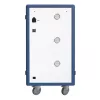 Techly I-CABINET-30DUTY φορητό καρότσι/ντουλάπι διαχείρισης συσκευών Λευκό, Μπλε