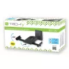 Techly Βάσεις στήριξης ηχείων τοίχου έως 25 kg μαύρο ICA-SP SS201