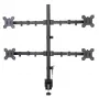 Techly ICA-LCD 382-Q Βάση οθόνης / stand 68,6 cm (27 ίντσες) γραφείου μαύρο