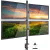 Techly ICA-LCD 382-Q Βάση οθόνης / stand 68,6 cm (27 ίντσες) γραφείου μαύρο