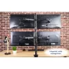 Techly ICA-LCD 382-Q Βάση οθόνης / stand 68,6 cm (27 ίντσες) γραφείου μαύρο