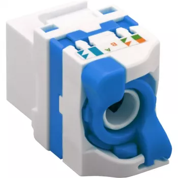 Techly CAT 6a KeyStone RJ45 υποδοχή θηλυκή UTP μη θωρακισμένο χωρίς εργαλεία IWP-MD C6A/UROTT