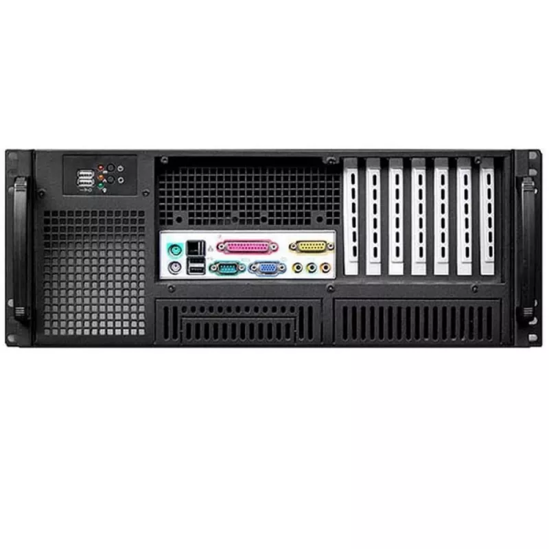 Techly Θήκη βιομηχανικού rack 19/Desktop 4U Ultra Compact Μαύρο I-CASE MP-P4HX-BLK6