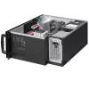 Techly Θήκη βιομηχανικού rack 19/Desktop 4U Ultra Compact Μαύρο I-CASE MP-P4HX-BLK6