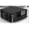 Techly Θήκη βιομηχανικού rack 19/Desktop 4U Ultra Compact Μαύρο I-CASE MP-P4HX-BLK6