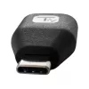 Techly προσαρμογέας USB-C βύσμα αρσενικό σε USB-A υποδοχή θηλυκή μαύρο, USB A, USB C, μαύρο