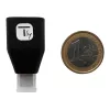 Techly προσαρμογέας USB-C βύσμα αρσενικό σε USB-A υποδοχή θηλυκή μαύρο, USB A, USB C, μαύρο