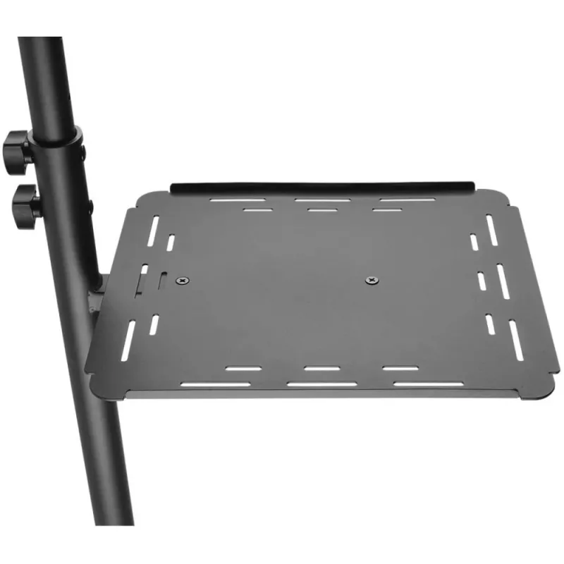 Techly ICA-TB TPM-10 τρόλεϊ προβολέα και φορητού υπολογιστή ρυθμιζόμενου ύψους με ράφι, μαύρο
