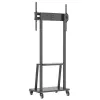 Techly βάση δαπέδου με ράφι για τηλεόραση LCD/LED/Plasma 32-70 ιντσών