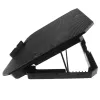 Techly ICOOL-CP11TY βάση laptop μαύρο 43,2 cm (17 ίντσες)