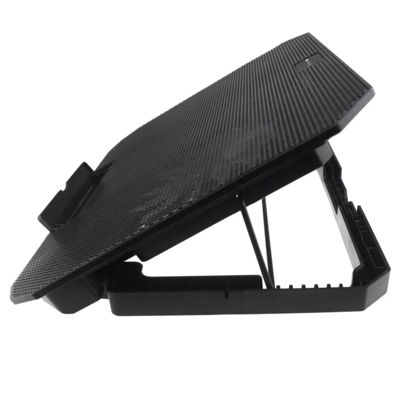 Techly ICOOL-CP11TY βάση laptop μαύρο 43,2 cm (17 ίντσες)