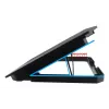 Techly ICOOL-CP11TY βάση laptop μαύρο 43,2 cm (17 ίντσες)