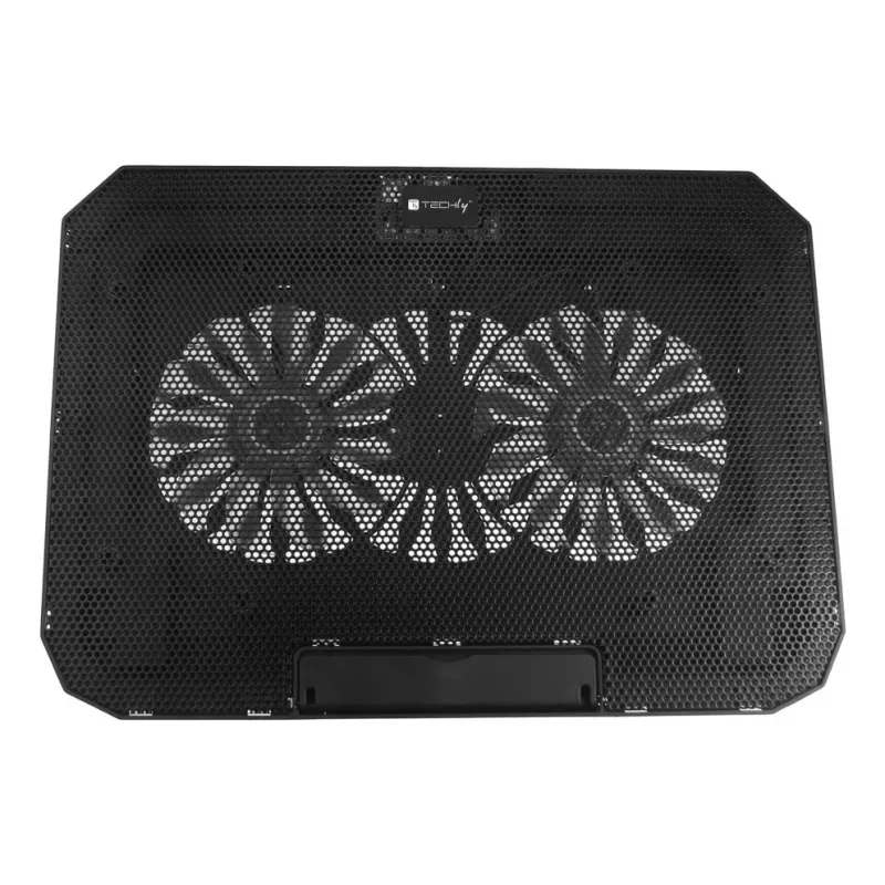 Techly ICOOL-CP11TY βάση laptop μαύρο 43,2 cm (17 ίντσες)