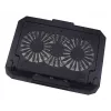 Techly ICOOL-CP11TY βάση laptop μαύρο 43,2 cm (17 ίντσες)
