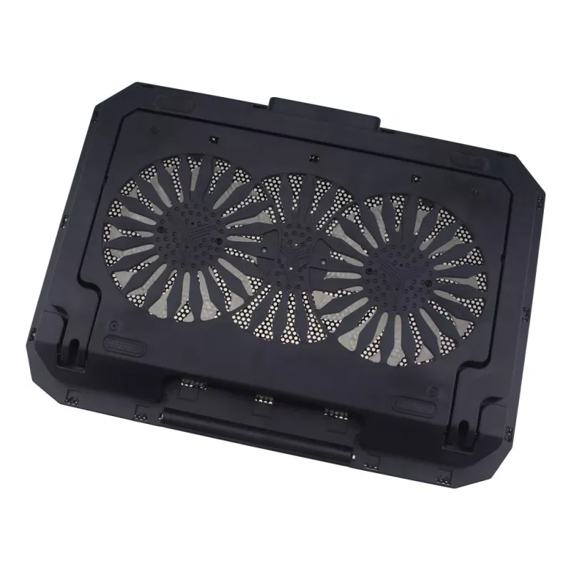 Techly ICOOL-CP11TY βάση laptop μαύρο 43,2 cm (17 ίντσες)