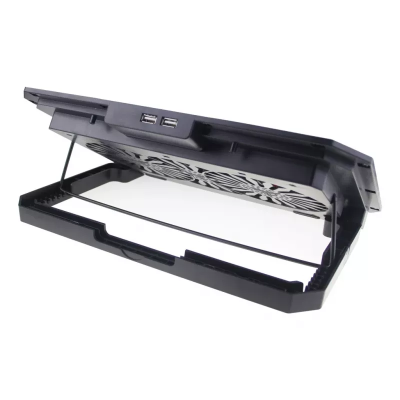 Techly ICOOL-CP11TY βάση laptop μαύρο 43,2 cm (17 ίντσες)