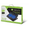 Techly ICOOL-CP11TY βάση laptop μαύρο 43,2 cm (17 ίντσες)
