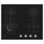 Candy CDK6GF4WEKB μαύρο εντοιχιζόμενη 59,5 cm υγραέριο 4 ζώνη(-ες)