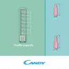 Candy DiVino CCVB 15/1 Εντοιχιζόμενος ψυγείο κρασιών Μαύρο 7 φιάλες