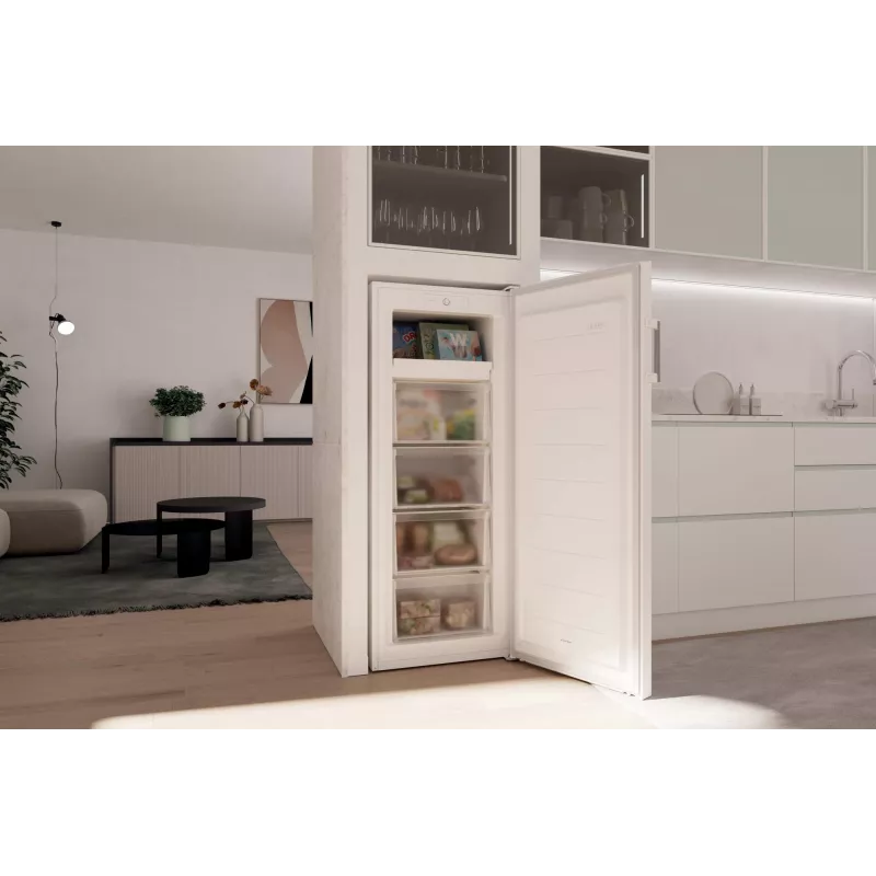 Candy CNUQ2L513EWH Καταψύκτης ελεύθερος 169 L Λευκό